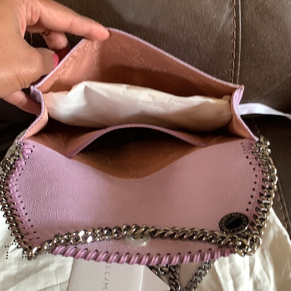 Stella McCartney Falabella Mini Shaggy Deer Wallet on Chain NWoT - Picture 8 of 15